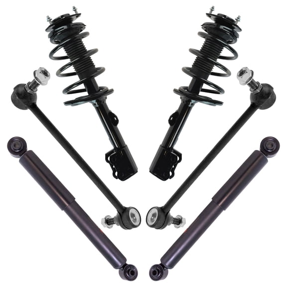 TRQ Front and Rear Suspension Kit Fits 2010-2015 Lexus RX350 PSA27553