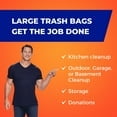 Hefty Ultra Strong Drawstring Trash Bags, Unscented 33 gal., 90 ct.