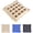 Beige, variant on Inflatable Seat Cushion Air Pressure Relief Pad Wheelchair Pressure Mat for Prolonged Sitting Square Breathable Comfort Support for Office Chair and Home 16x16 Inch Beige