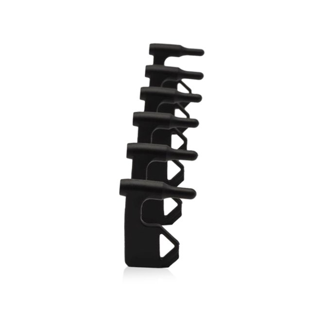 Banderas de seguridad de la cámara Pequeña precisión universal reutilizable accesorios portátiles Reemplazo de reemplazo de tiro al aire libre negro 9 mm 6 piezas