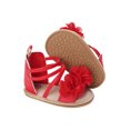 thumbnail image 2 of Meihuid Baby Girls Sandals, Floral Patchwork Strap Non-Slip Flat Shoes, 2 of 7