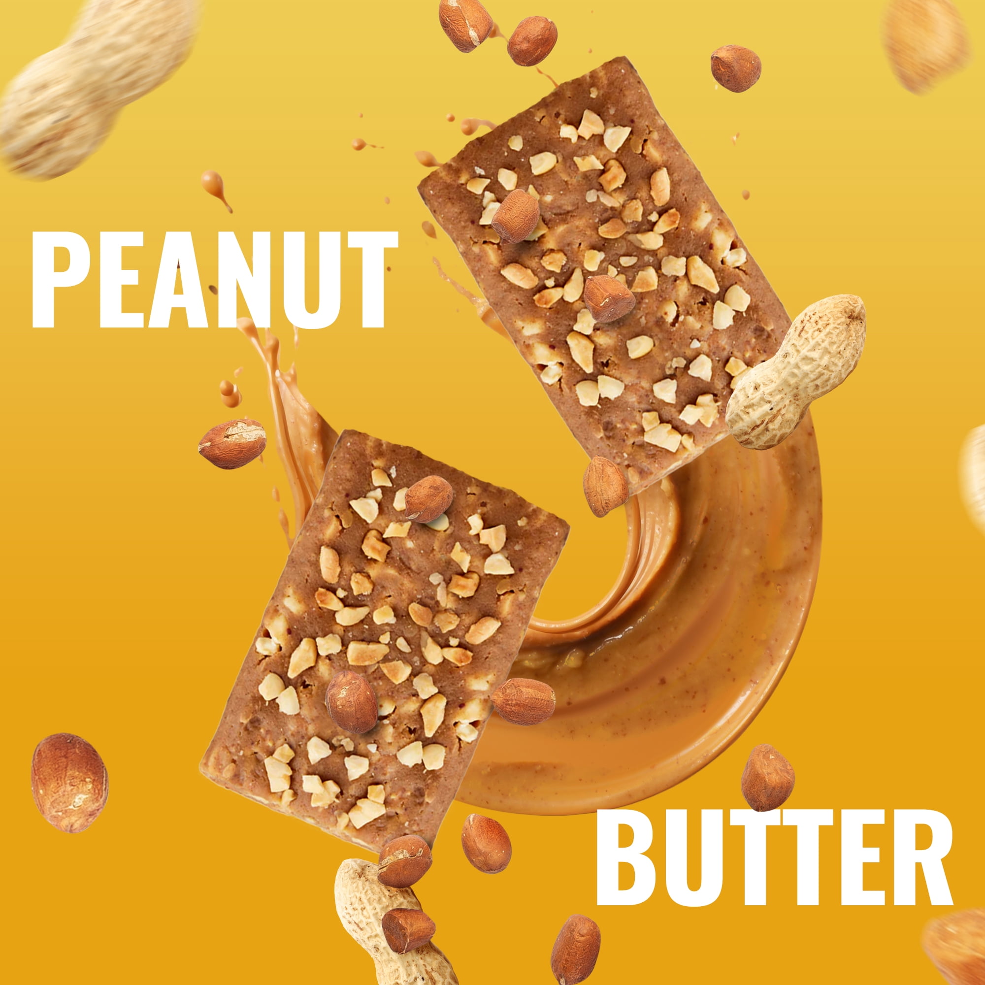 The Gluten Free Brothers – Peanut Butter Plastic Wrapped Bars - Gluten, Dairy, and Soy Free, 2.05 oz (12 Ct)