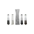 thumbnail image 4 of AZ Patio Heaters Triangle Glass Tube Patio Heater Cover in Silver, 4 of 4