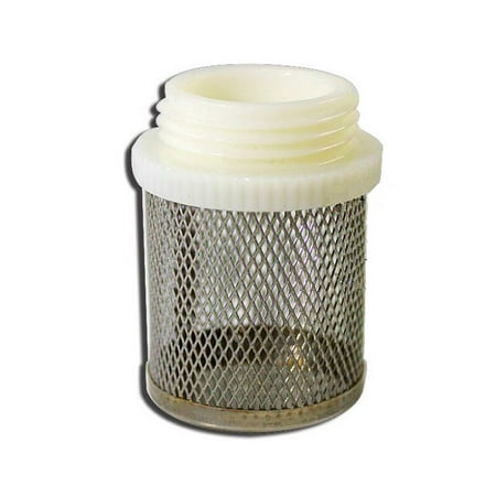 

Stainless Steel Check Value Filter Bottom Foot Round Cylindrical Tap Water Strainer Filter DN15 DN20 1 1.2 1.5 2 Male Thread
