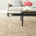 thumbnail image 3 of SAFAVIEH Popcorn Solid Polyester Shag Area Rug, Beige, 8' x 10', 3 of 9