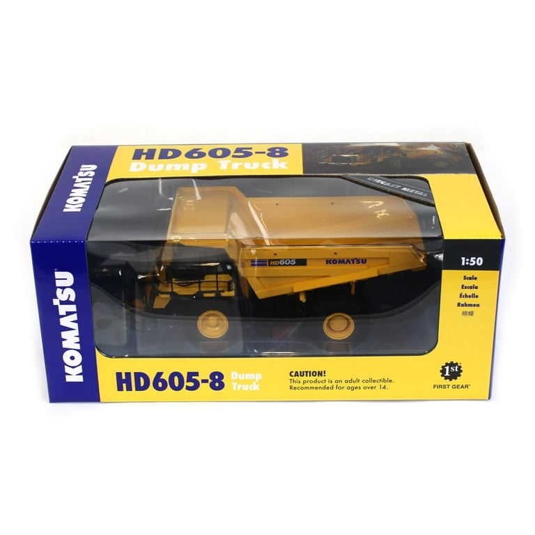 KOMATSU HD605-8 ダンプトラック 1:50 1/50 SCALE HD605-8 DUMP TRUCK – Komatsu Australia Retail