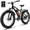 (Upgraded Rear-Seat & Fat-Tire)Black, variant on ZDZA Electric Bike for Adults, 750W Motor E-Mountain Bicycle, 26" Fat Tire 20mph Ebike, 48V 624Wh Removable Battery 72Miles Range, 7 Speed and Dual Suspension UL2849