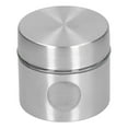 thumbnail image 1 of Latas de almacenamiento de té Bling Bling Acero inoxidable plata, 1 of 14
