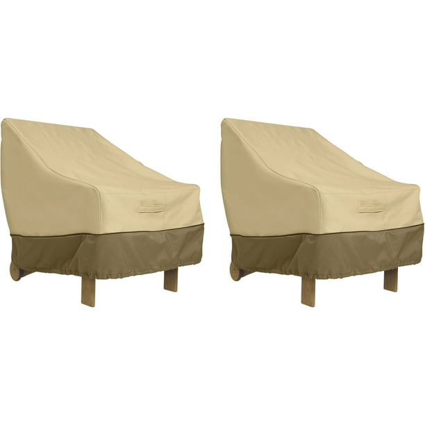 Spring Haven Wicker Patio Lounge Chairs, Veranda Patio Canopy Swing Furniture Storage Cover