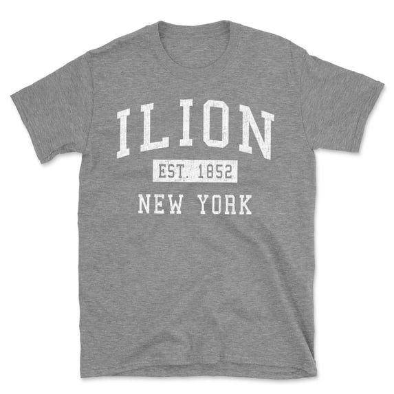 Ilion New York Classic Established Men's Cotton T-Shirt