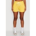 thumbnail image 4 of Womens Chic Drawstring High Waisted Sweatshorts with Fixed Cuffs, 4 of 5