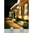 thumbnail image 5 of 6 Pack 3CCT LED Pathway Lights, Low Voltage Landscape Lights, 3000K/4000K/5000K, 2-Tier Pagoda Head, 12-15V AC/12-24V DC, IP65, Aluminum Housing, 5 of 8