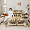 thumbnail image 4 of Homewish Rustic Wildlife Bear Full Size Comforter Sets, Farmhouse Lodge Cabin Bedding Comforter Set, Teens Adult Men Reversible Bedding Sets, Luxury Bedroom Decor, 3 Pieces, 4 of 8