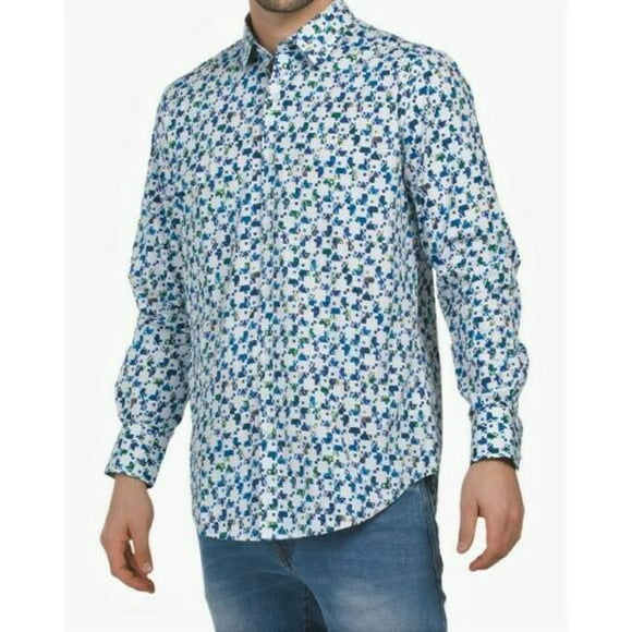 Robert Graham Dormer Chemise Classique à Manches Longues Boutonnée ( S )