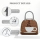 thumbnail image 4 of Disketp Coffee Cafe Cup Bolsa Térmica para Almuerzo, Lonchera con Abertura Amplia y Gran Capacidad, Organizador Reutilizable para Mujeres, Hombres y Adultos, 4 of 6