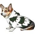 thumbnail image 6 of Pet Warm Hoodie Christmas Tree Cakes Dog Sweatshirts Apparel for Small Puppy Brass, 6 of 7