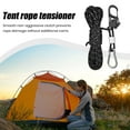 thumbnail image 4 of Sportteer Tent Rope Tensioner Rope Tensioning Tool Tent Rope Tightener With Carabiner Clip, Universal, Self-Locking, Compact Size, for Outdoor Camping, 4 of 11
