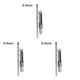 thumbnail image 4 of Riwesomey Taladro cuadrado para carpintería, taladro para carpintería de acero de alta velocidad, taladro de orificio cuadrado para mortajar, 9,5 mm 9.5 mm 3piezas Riwesomey CBP170534, 4 of 6
