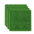 thumbnail image 2 of 4 Pc Chicken Nesting Box Mat, Grass Nesting Liner Pad For Outdoor And Indoor Chicken Coops, Easy To Clean Artificial Turf Mat For Hen Laying Comfort And Hygiene, 11.8 × 11.8 In, 2 of 6