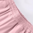 thumbnail image 6 of Yeaiivve Girls Athletic Pants Ice Silk Quick Dry Gym Workout Pants Elastic High Waist Breathable Running Joggers Sports Trousers with Pockets Pink 140, 6 of 7
