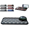 thumbnail image 1 of Multi-Functional Support Anti-Slip Pad for Car,Multifunctional Car Anti-Slip Dashboard Mat with 360° Rotating Phone Holder & Hidden Parking Number Plate,Dashboard Organizer for Phone,Keys,Sunglasses, 1 of 7
