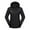 Black, variant on Kmdttou Women's Rain Jacket Waterproof with Hooded Hiking Coat Lightweight Raincoat Hooded Hiking Jacket Softshell Windbreaker Black M