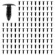 thumbnail image 1 of 400X Clips de PláStico para Remaches Clips de Remache Montaje de Muebles Automotrices TORNILlos Kit Clips de Carrocería Negros, 1 of 5
