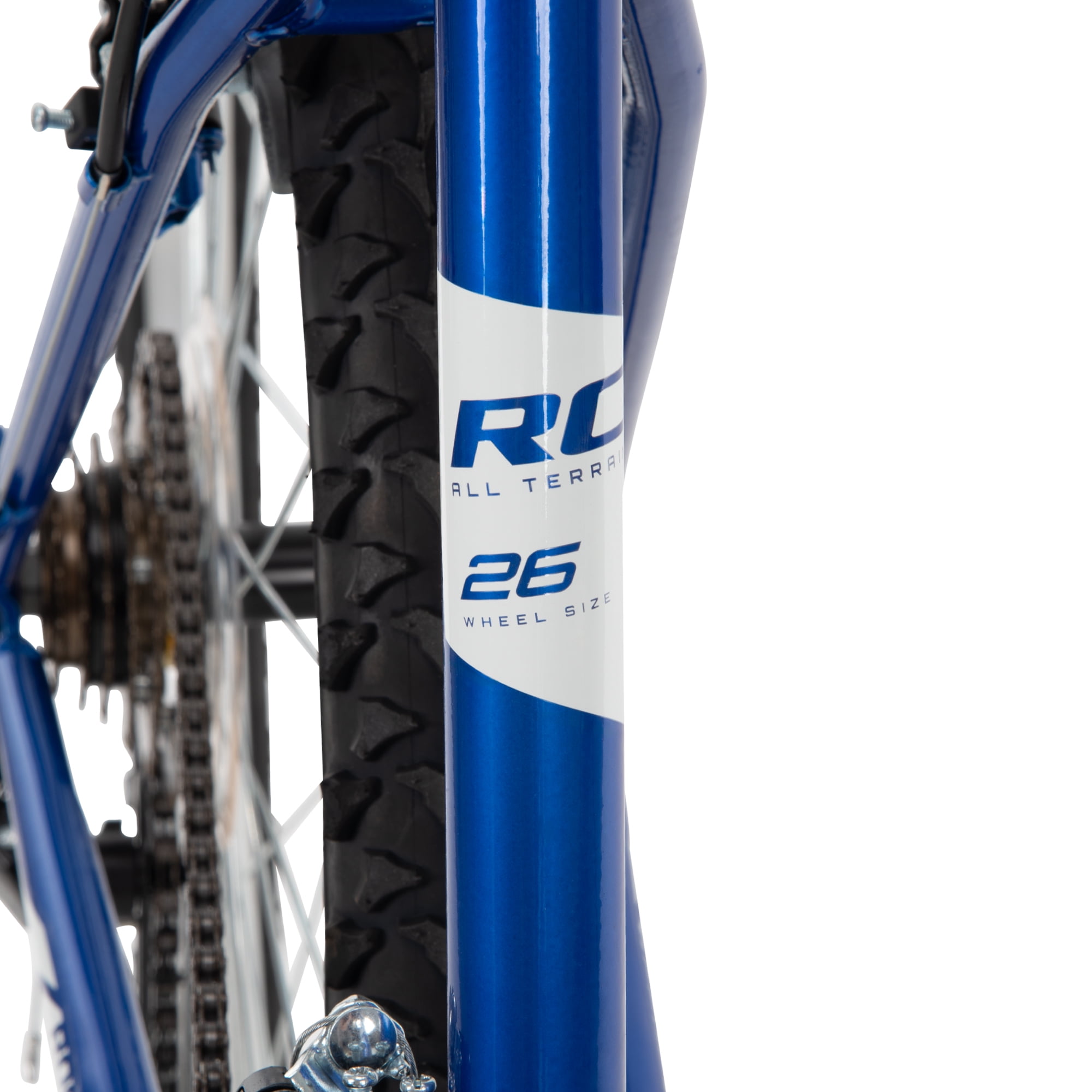 Huffy Rock Creek 26-inch Men’s 18-speed Mountain Bike, Blue, 13+ years old