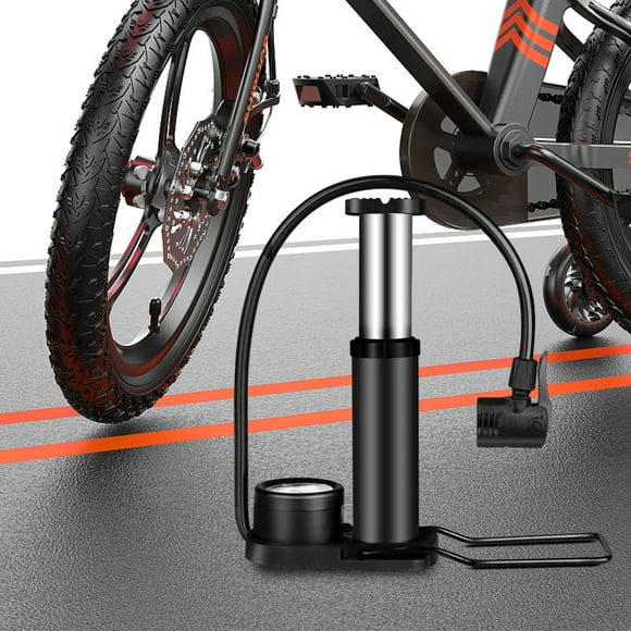 Dvkptbk Portable Bicycle Pump with Pressure Gauge Mini Bike Inflator Tire Cycling Compressor Adapter Bicycle Repairing Tools Bicycle Pump Camping Accessories on Clearance