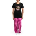 thumbnail image 4 of CafePress - A Very Merry Unbirthday To You Women's Dark Pajama - Women's Short Sleeve Print T-Shirt and Pants Dark Cotton Pajama Set, 4 of 7