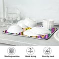 thumbnail image 3 of Iauyy Dish Drying Mat for Kitchen Counter, Super Absorbent & Hanging 16x18 / 18x24 Inch (S/M) C, 3 of 8