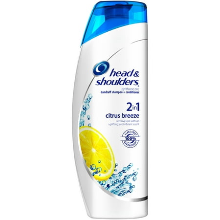 head & shoulders Breeze Citrus 2in1 Pellicules shampooing et revitalisant, 13,5 fl oz