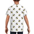 thumbnail image 5 of Wukai Bee Youth Unisex Short Sleeve T-Shirt for Boys, Girls, Teens, and Kids-X-Small, 5 of 7