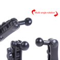 thumbnail image 4 of BQBQERT 17mm Ball Extender Rod Mount for Navigation Cellphone Action Camera on Motocycle Vehicle,Aluminum, 4 of 13