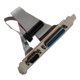thumbnail image 3 of Seitruly Serial DB9 Pin COM con Cable paralelo DB25 Pin LPT con soporte de cabeza de ranura PCI Juegos de teclado y mouse para computadora, 3 of 6