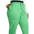 thumbnail image 3 of Cherokee Workwear Revolution Women's Scrubs Pant Mid Rise Tapered Leg Drawstring WW105, 3 of 8