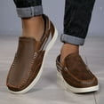 thumbnail image 3 of [Breathable Loafers] Breathable & Comfortable Men's Casual Loafers | Slip-On Shoes with Mesh Lining, Classic Black & White Design, Durable Sole, All-Season Wear, Everyday Slipons, 3 of 9