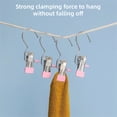 thumbnail image 4 of Giyblacko Hooks for Hanging Laundry Hook Strap Clip Boot Rack Heavy Duty Clothing Pin Portable Metal Drying Clip For Bras Socks Towels Underwear, 4 of 7