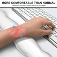 thumbnail image 6 of SIEYIO Ergonomic Mouse Wrist Rest Support Pad Cushion for Computer Laptop PC Gaming Cooling Gel Wrist Brace for Relief, 6 of 10