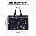 thumbnail image 3 of Kdxio Galaxy2 File Tote Document Bag Business Briefcase Bag Document Organizer Tote Briefcase for Letter A4 Files Business Teacher Office Bag, 3 of 8