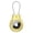 Gold, variant on SENHAWK AirTag Metal Keychain with Steel Wire Cable, Secure Lock Aluminum Alloy Holder, Compatible with Apple AirTag, Anti-Theft GPS Tracker Case for Luggage Keys