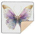 thumbnail image 6 of WOBOGO Pastel Butterfly Baby Playmats Extra Large Waterproof Rollable Activity Pads for Toddlers 50×50inch, 6 of 7