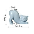 thumbnail image 2 of Independence Station Explosion Cute Ceramic Tail Column Planter, 2 of 2