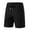 Black, variant on Timoontee Men 5 Inseam Shorts with Stretchy Elastic Waist and Functional Side Pockets for Summer Wear Versatile Styling Options Gray L