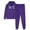 Purple-A, variant on Tumotour Hoodies Sets For Women Printed Crew Neck Long Sleeves Pockets Hoodie Sweatshirts And Drawstring Elastic High Waist Joggers Pants 2024 Trendy Casual Track Loose Hooded Sweatsuit Lounge Sets