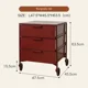 thumbnail image 1 of Mesa auxiliar extraíble moderna, mesa de almacenamiento para café y cafetería, mesita de noche con carrito, marco de Metal ABS, mesa con cajón con ruedas universales, 1 of 4