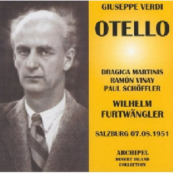 Verdi / Furtwangler - Otello-Martinis Vinay - Music & Performance - CD