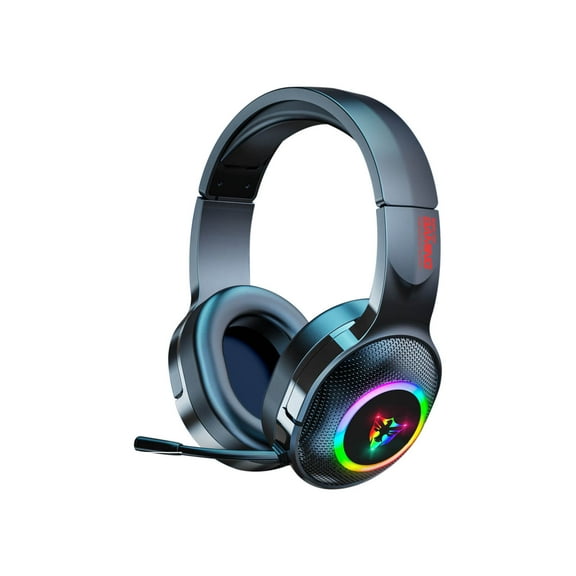 Hwkond Gaming headset PC, Headworn Wired Earphones, Esports Game Earphones, Colorful Glowing USB 7.1 Interface, Headworn Earphones