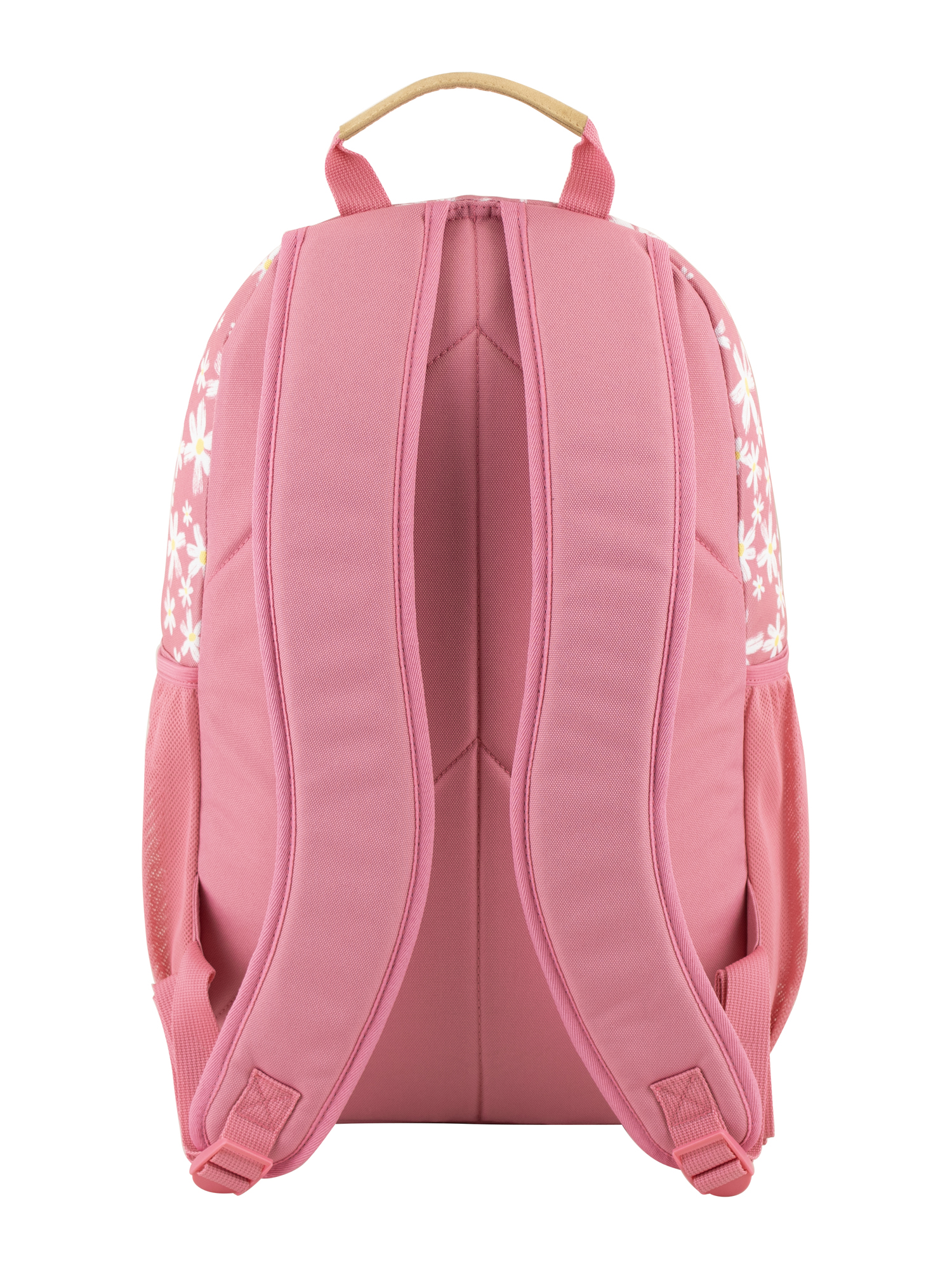 Mochila unisex de 19" Aero Core, rosa con margaritas tradicionales 3