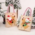 thumbnail image 4 of Santa Claus Christmas Tote Muñeco De Nieve Bolsas De Asas Impresas Cute Candy Bag Candy Tote Con Asa Firme Bolsos De Navidad Para El Hogar Christmas Candy Advancent HA027107-01, 4 of 7